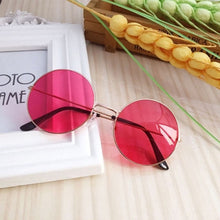 Load image into Gallery viewer, Retro Round Sunglasses Women Sun Glasses Lens Alloy Sunglasses