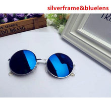 Load image into Gallery viewer, Retro Round Sunglasses Women Sun Glasses Lens Alloy Sunglasses