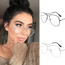 Load image into Gallery viewer, Fashion Accessories Men Women Clear Lens Glasses Metal Spectacle