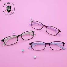 Load image into Gallery viewer, TR90 prescription glasses women fashion reading colored computer clear